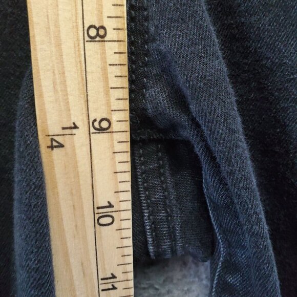 Old Navy Jeans Women’s Size 8 Long Black Rockstar Super Skinny Stretch Denim - Picture 6 of 12